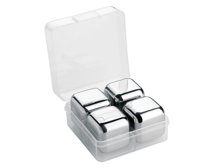 CILIO Kühlwürfel Steel 4 Stück im Set Edelstahl poliert 2.5x2.5x2.5 cm in  präsentiert im Onlineshop von KAQTU Design AG. Barzubehör ist von CILIO
