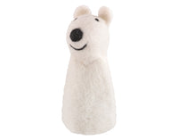 <tc>CILIO</tc> Chauffe-œufs Lana ours polaire laine de mouton 13 cm