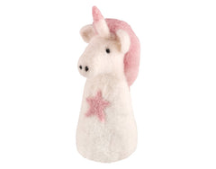 <tc>CILIO</tc> Couvre-œuf Lana Licorne en laine de mouton 13 cm