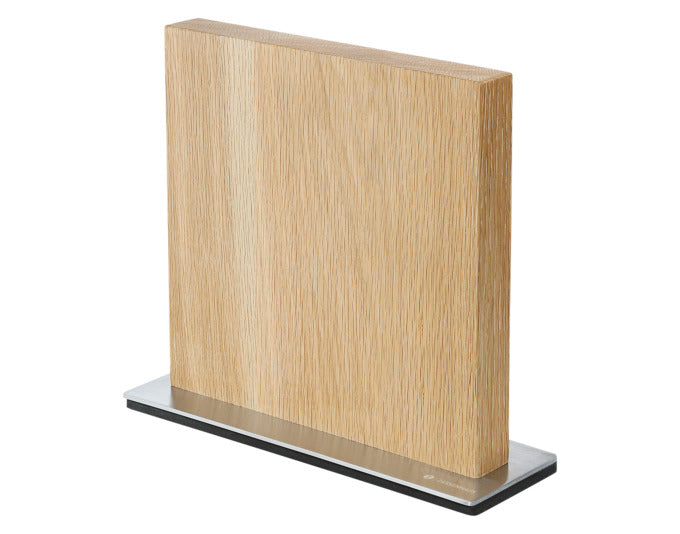 ZASSENHAUS Magnetmesserblock Eiche beidseitig 28x9x25.5 cm in  präsentiert im Onlineshop von KAQTU Design AG. Küchenhelfer ist von ZASSENHAUS