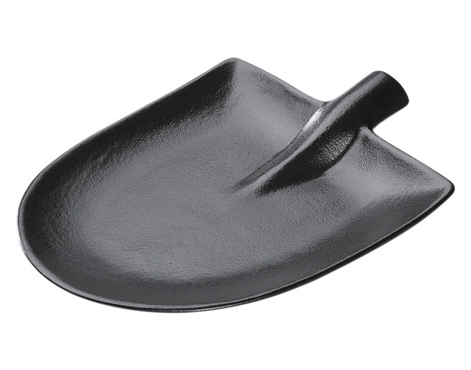 ZASSENHAUS Steak-/Servierteller Schaufel rund Keramik schwarz 25x18 cm in  präsentiert im Onlineshop von KAQTU Design AG. Teller ist von ZASSENHAUS