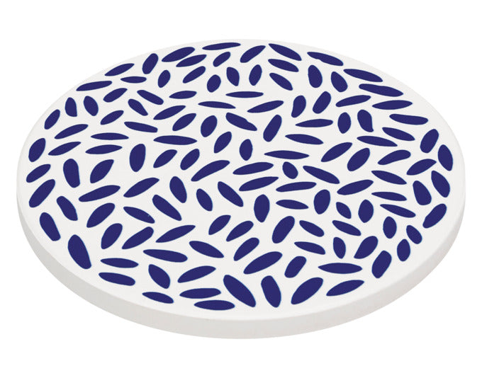 ZASSENHAUS Untersetzer Nordic Drops Keramik/Kork ø 11 cm in  präsentiert im Onlineshop von KAQTU Design AG. Pfannenuntersatz ist von ZASSENHAUS