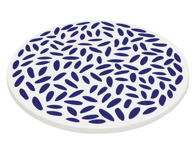 ZASSENHAUS Untersetzer Nordic Drops Keramik/Kork ø 20 cm in  präsentiert im Onlineshop von KAQTU Design AG. Pfannenuntersatz ist von ZASSENHAUS