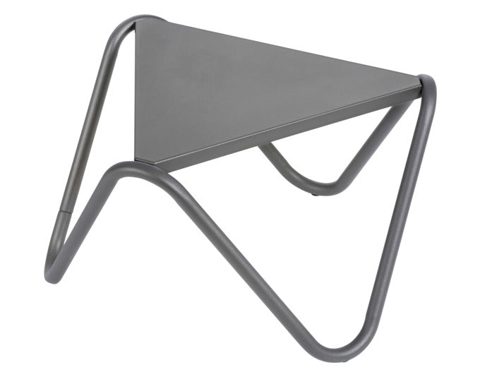 <tc>LAFUMA</tc> Vogue side table made of aluminum with polyester coating titane