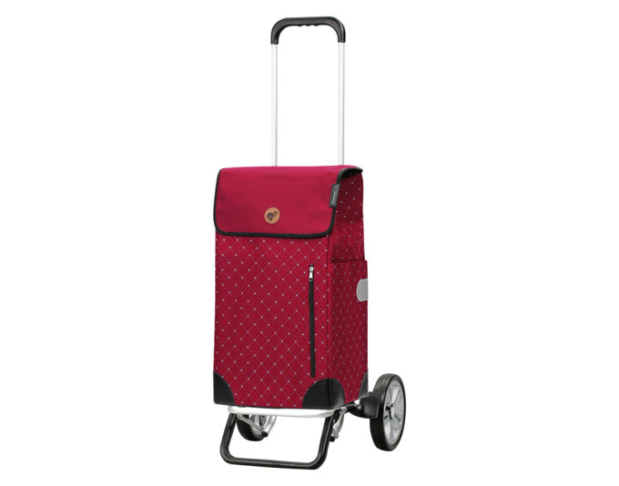ANDERSEN Einkaufswagen Alu Star Sofia rot in  präsentiert im Onlineshop von KAQTU Design AG. Haushaltshilfen ist von ANDERSEN