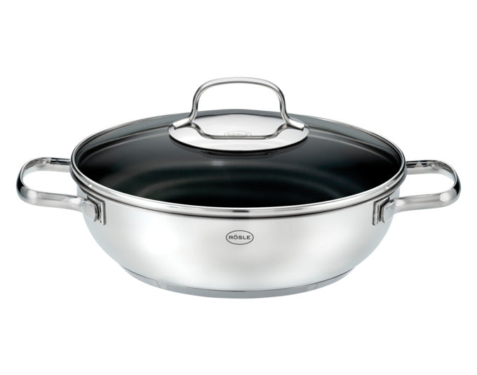 RÖSLE Servierpfanne Elegance ProPlex Antihaft ø 24 cm in  präsentiert im Onlineshop von KAQTU Design AG. Topf ist von RÖSLE