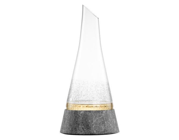 Eleganter ZWIESEL GLAS Dekanter Symbiosis mit Steinsockel, 0.75 l, verbindet modernes Design mit Funktionalität für stilvollen Genuss.