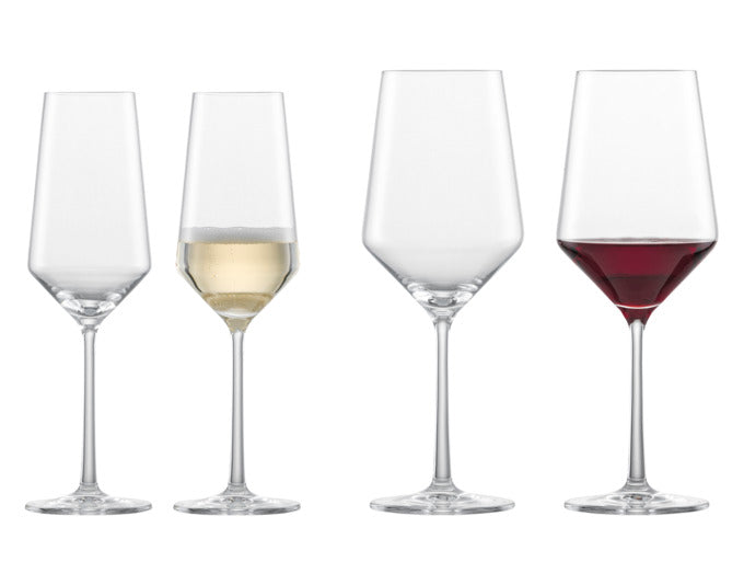 ZWIESEL GLAS Weinglasset Pure Date Night 4-teilig in  präsentiert im Onlineshop von KAQTU Design AG. Glas ist von ZWIESEL GLAS