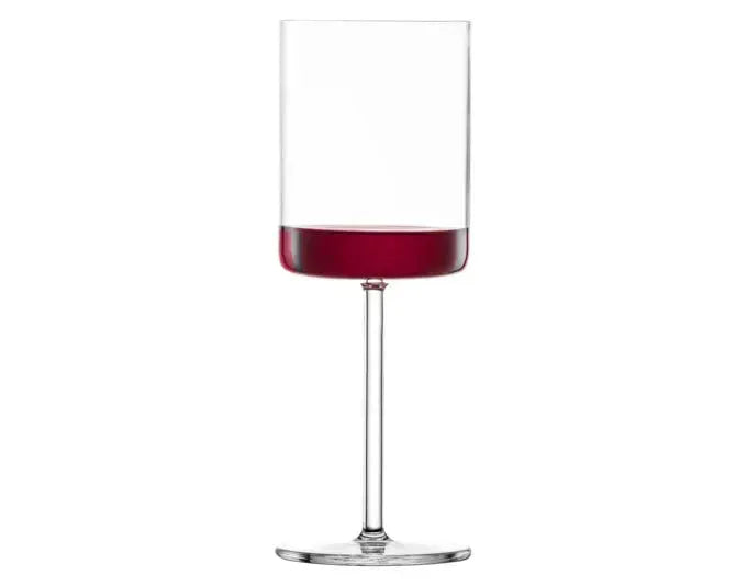 Elegante Rotweingläser von SCHOTT ZWIESEL, Serie Modo, 4er-Set, ideal für stilvollen Weingenuss, hochwertig und zeitlos.