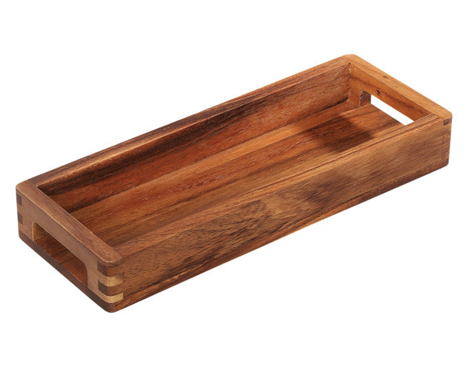 ZASSENHAUS Serviertablett Akazie 32x12x4.5 cm in  präsentiert im Onlineshop von KAQTU Design AG. Tablett ist von ZASSENHAUS