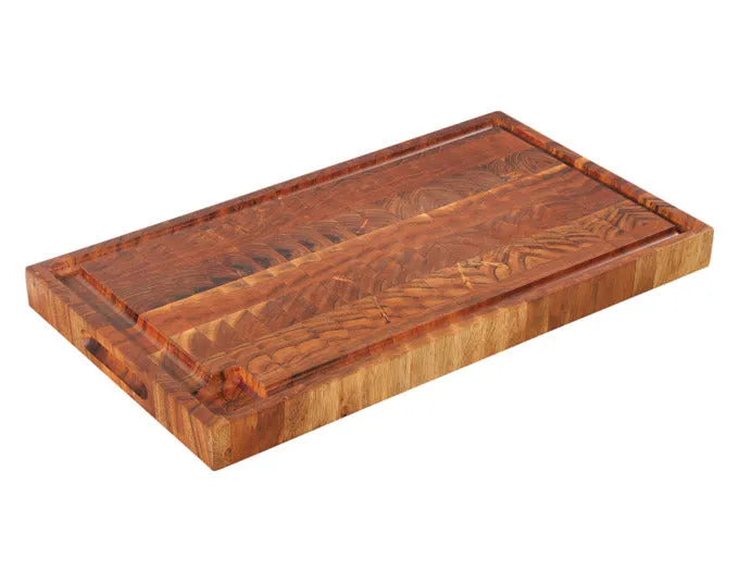 ZASSENHAUS Hackblock Akazie Stirnholz  54x30x4 cm in  präsentiert im Onlineshop von KAQTU Design AG. Schneidbrett ist von ZASSENHAUS