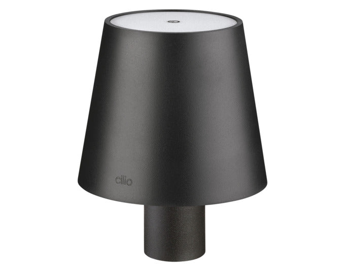 CILIO LED-Flaschenlampe Luce schwarz Alu Kunststoff ø 11x13.5 cm in  präsentiert im Onlineshop von KAQTU Design AG. Deckenleuchte ist von CILIO