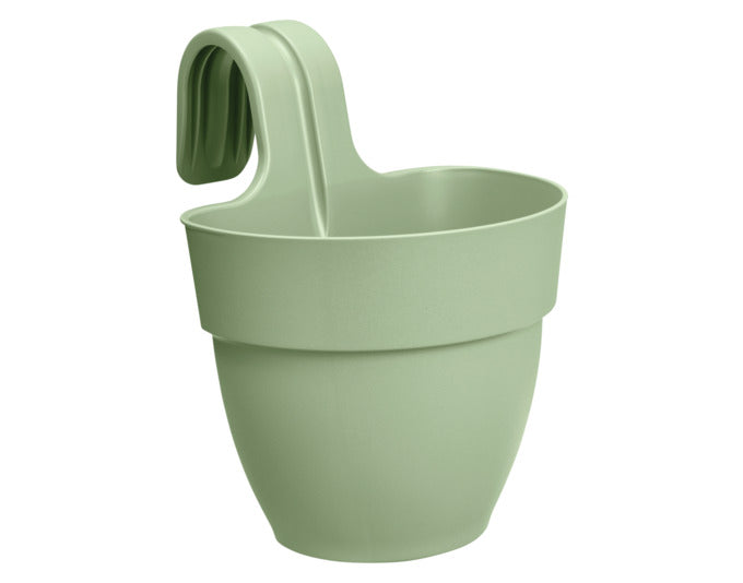 ELHO Balkonkasten Vibia Campana easy hanger small pistazien grün in  präsentiert im Onlineshop von KAQTU Design AG. Pflanzentopf Outdoor ist von ELHO