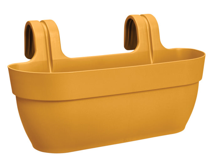 ELHO Balkonkasten Vibia Campana easy hanger large honig gelb in  präsentiert im Onlineshop von KAQTU Design AG. Pflanzentopf Outdoor ist von ELHO