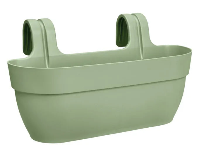 ELHO Balkonkasten Vibia Campana easy hanger large pistazien grün in  präsentiert im Onlineshop von KAQTU Design AG. Pflanzentopf Outdoor ist von ELHO