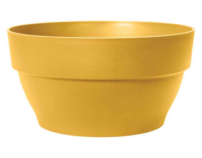 ELHO Balkonkasten Vibia Campana 27 cm honig gelb in  präsentiert im Onlineshop von KAQTU Design AG. Pflanzentopf Outdoor ist von ELHO
