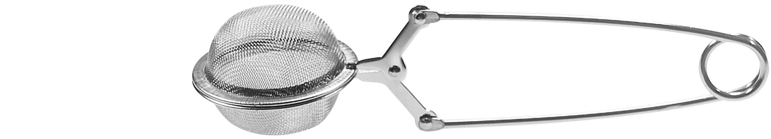 Teebrühlöffel 15cm in Silber präsentiert im Onlineshop von KAQTU Design AG. Geschirr ist von Lagotto
