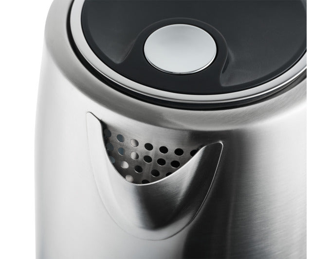 Eleganter SOLIS Wasserkocher mit variabler Temperaturregelung, 1.7 l Fassungsvermögen, ideal für präzises Erhitzen von Wasser.