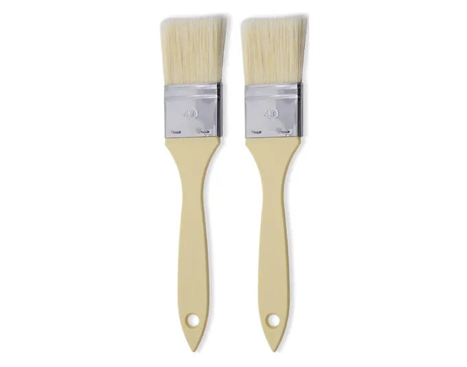 KISAG Backpinsel Set Profi 2 Stück 22x4 cm Kunststoff Naturborsten Edelstahl in  präsentiert im Onlineshop von KAQTU Design AG. Backutensilien ist von KISAG