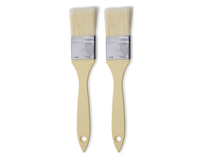 KISAG Backpinsel Set Profi 2 Stück 22x5 cm Kunststoff Naturborsten Edelstahl in  präsentiert im Onlineshop von KAQTU Design AG. Backutensilien ist von KISAG