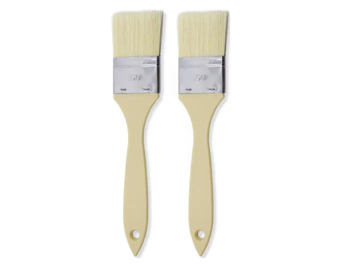 KISAG Backpinsel Set Profi 2 Stück 22x5 cm Kunststoff Naturborsten Edelstahl in  präsentiert im Onlineshop von KAQTU Design AG. Backutensilien ist von KISAG