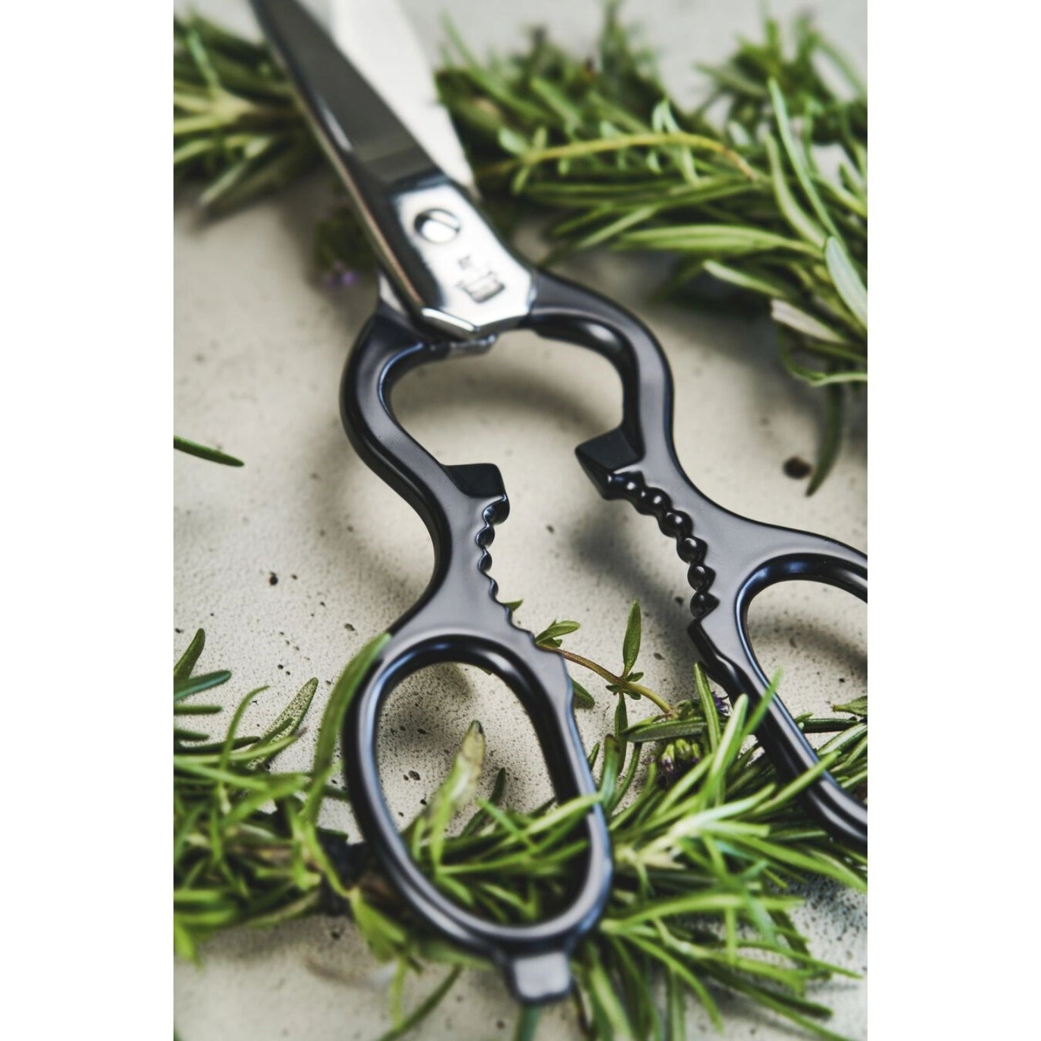 Die Zwilling Küchenhilfe Vielzweckschere in Schwarz (200mm) ist perfekt für präzise Schnitte. Langlebig, ergonomisch und spülmaschinenfest – ein Must-Have für jede Küche!