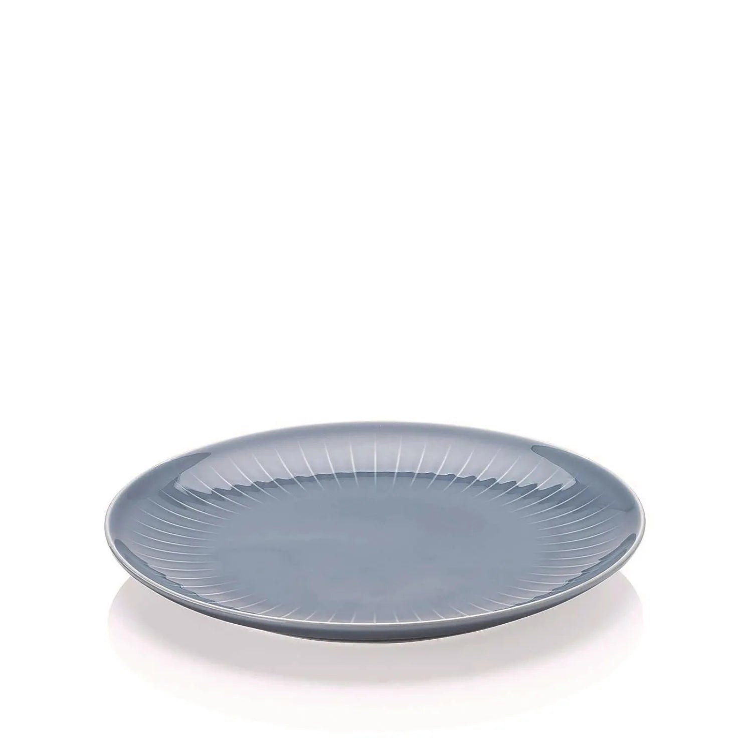 Arzberg Joyn flacher Teller 27cm in trendigem Denim Blue Design.