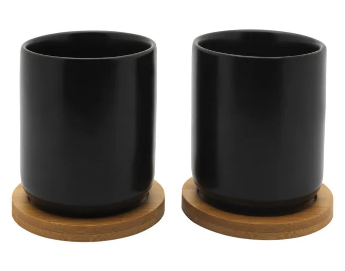 BREDEMEIJER Teebecherset Umea 4-teilig schwarz matt 0.2 l in  präsentiert im Onlineshop von KAQTU Design AG. Tasse ist von BREDEMEIJER