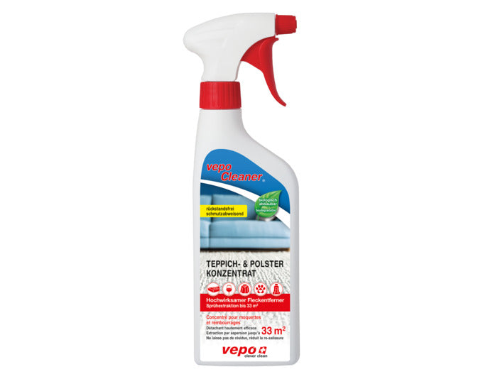 VEPO Teppich und Polsterreiniger vepocleaner 500 ml in  präsentiert im Onlineshop von KAQTU Design AG. Reinigungsmittel ist von VEPO
