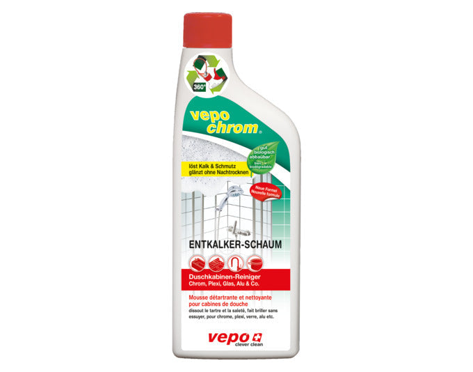 VEPO Entkalkerschaum Refill vepochrom 500 ml in  präsentiert im Onlineshop von KAQTU Design AG. Reinigungsmittel ist von VEPO