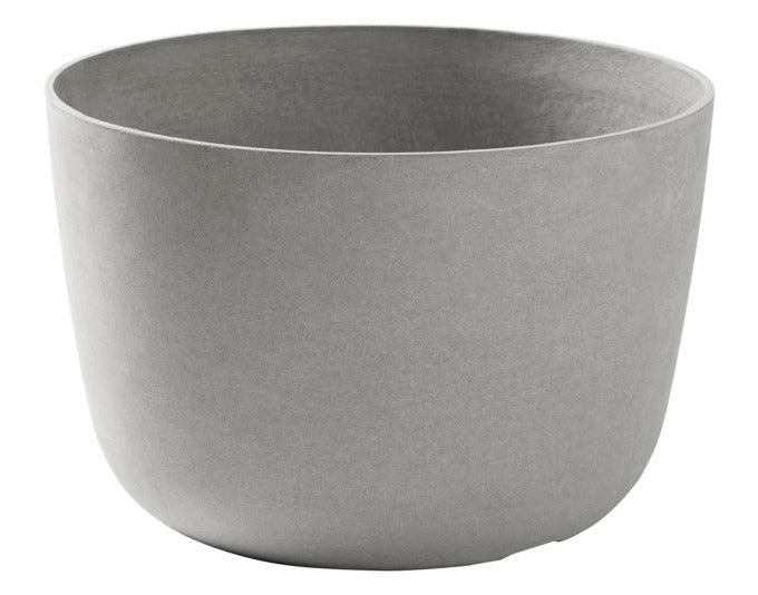 SWISSPEARL Pflanzengefäss Kyoto Low grau ø 53 cm in  präsentiert im Onlineshop von KAQTU Design AG. Blumentopf ist von SWISSPEARL