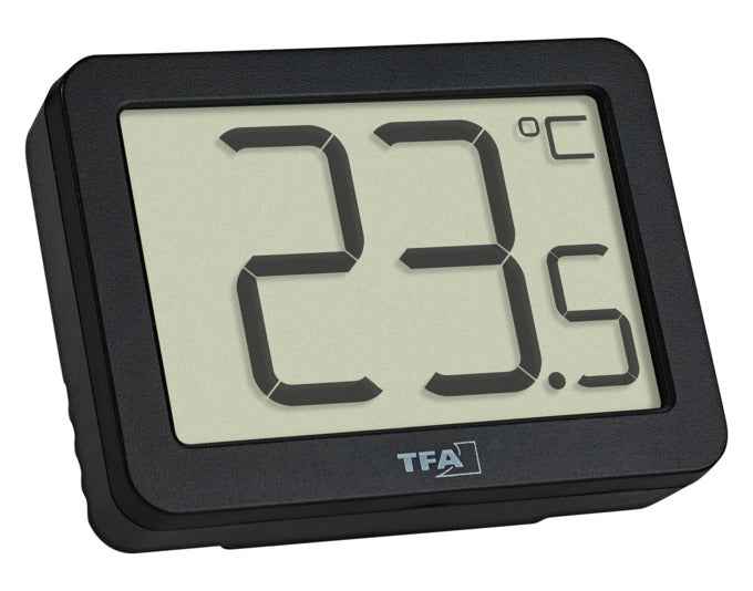 TFA Thermometer Digital weiss 4x5.5x2.8 cm -10…+60°C in  präsentiert im Onlineshop von KAQTU Design AG. Thermometer ist von TFA