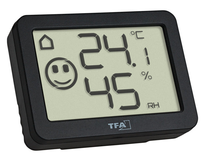 TFA Thermometer-Hygrometer Digital weiss 4x5.5x1.5 cm -10…+60°C in  präsentiert im Onlineshop von KAQTU Design AG. Thermometer ist von TFA