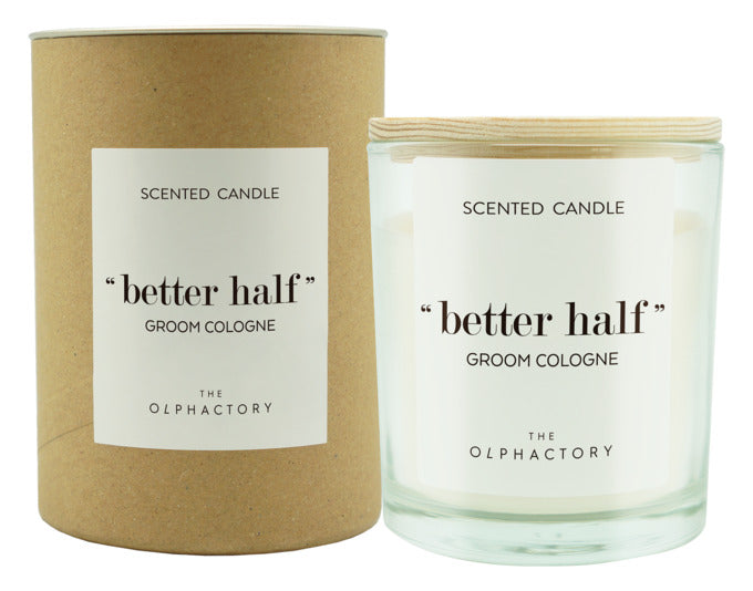 THE OLPHACTORY Duftkerze M Groom Cologne 200 g 40 h in  präsentiert im Onlineshop von KAQTU Design AG. Kerzen ist von THE OLPHACTORY