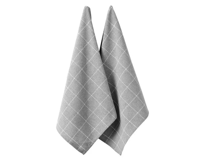 LADELLE Küchentuch Eco Check grey 45x70 cm 2 Stk. in  präsentiert im Onlineshop von KAQTU Design AG. Küchentuch ist von LADELLE