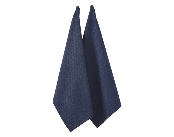 LADELLE Küchentuch Eco Recycled navy 50x70 cm 2 Stk. in  präsentiert im Onlineshop von KAQTU Design AG. Küchentuch ist von LADELLE
