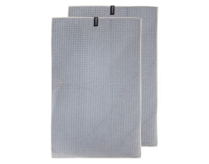 LADELLE Küchentuch Mega Waffle grey 45x70 cm 2 Stk. in  präsentiert im Onlineshop von KAQTU Design AG. Küchentuch ist von LADELLE