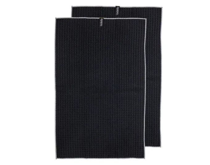 LADELLE Küchentuch Mega Waffle black 45x70 cm 2 Stk. in  präsentiert im Onlineshop von KAQTU Design AG. Küchentuch ist von LADELLE