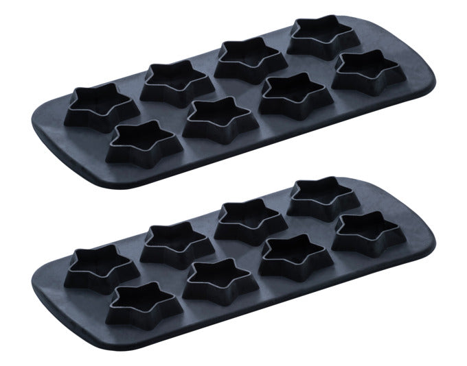 TEMPA Eiswürfelform Quinn Mini Star Silikon 21.3x10.5x2.6 cm 2 Stk. in  präsentiert im Onlineshop von KAQTU Design AG. Barzubehör ist von TEMPA