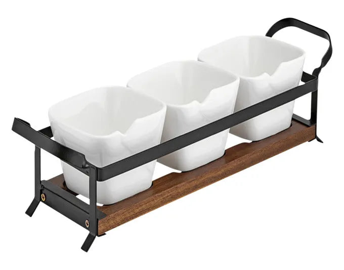 LADELLE Schalenset Alto Serve & Share 4-tlg. 41.7x10.8x8.5 cm in  präsentiert im Onlineshop von KAQTU Design AG. Schale ist von LADELLE