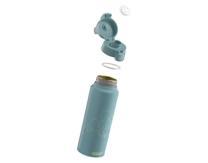 SIGG Trinkflasche WMB One Mickey Mouse Lines 1 l: Stilvolle, leichte und robuste Flasche mit Mickey Mouse Design, ideal für unterwegs.
