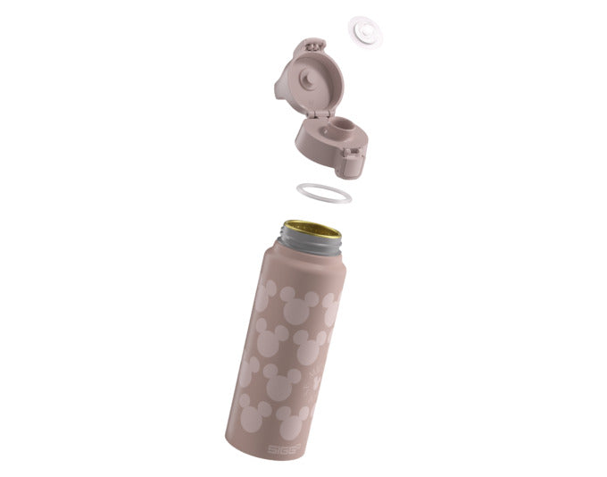 SIGG Trinkflasche 1L mit Mickey Mouse Design, BPA-frei, leicht, robust, ideal für unterwegs, mit praktischem Verschluss.