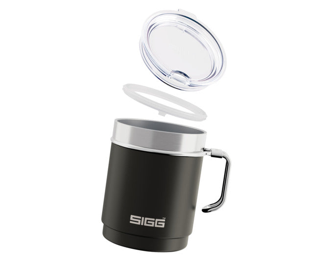 SIGG Isolierbecher Travel Mug night black 0.3 l in  präsentiert im Onlineshop von KAQTU Design AG. Küchenhelfer ist von SIGG