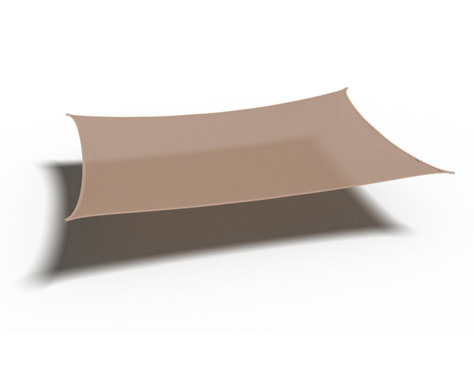PLATINUM SUN & SHADE Sonnensegel Coolfit Rectangule sand 300x400x300x400cm in  präsentiert im Onlineshop von KAQTU Design AG. Sonnenschirm ist von PLATINUM SUN & SHADE