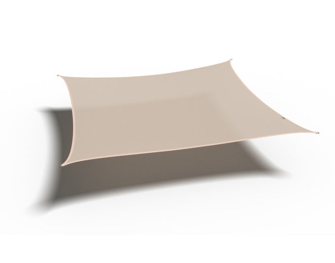 PLATINUM SUN & SHADE Sonnensegel Coolfit Square off white 500x500x500x500cm in  präsentiert im Onlineshop von KAQTU Design AG. Sonnenschirm ist von PLATINUM SUN & SHADE
