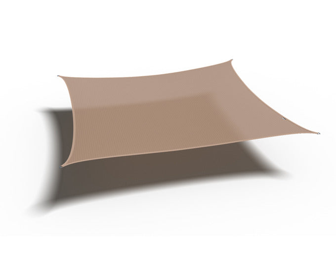 PLATINUM SUN & SHADE Sonnensegel Coolfit Square sand 500x500x500x500cm in  präsentiert im Onlineshop von KAQTU Design AG. Sonnenschirm ist von PLATINUM SUN & SHADE