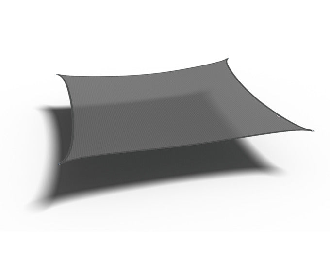 PLATINUM SUN & SHADE Sonnensegel Coolfit Square grey 500x500x500x500cm in  präsentiert im Onlineshop von KAQTU Design AG. Sonnenschirm ist von PLATINUM SUN & SHADE