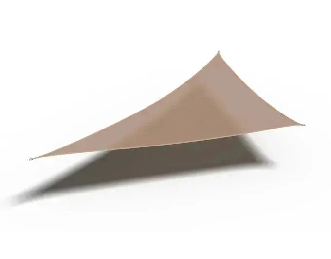 PLATINUM SUN & SHADE Sonnensegel Coolfit Triangle sand 400x400x570 cm in  präsentiert im Onlineshop von KAQTU Design AG. Sonnenschirm ist von PLATINUM SUN & SHADE