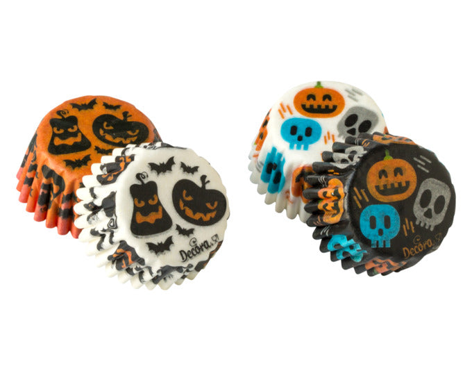 DECORA Papierförmchen Halloween 200 Stück ø 2.7 cm in  präsentiert im Onlineshop von KAQTU Design AG. Backform / Backblech ist von DECORA