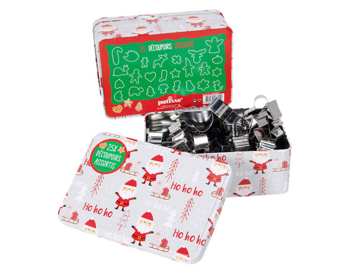 PATISSE Ausstechformen-Set in Blechdose Weihnachten 25-teilig in  präsentiert im Onlineshop von KAQTU Design AG. Ausstecher ist von PATISSE